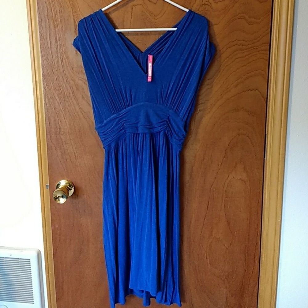 Blue Dress from Anthropologie